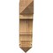 Ekena Millwork Balboa Arts & Crafts Rough Sawn Bracket, Western Red Cedar, 6"W x 20"D x 24"H BKT06X20X24BOA03RWR - alternate 2